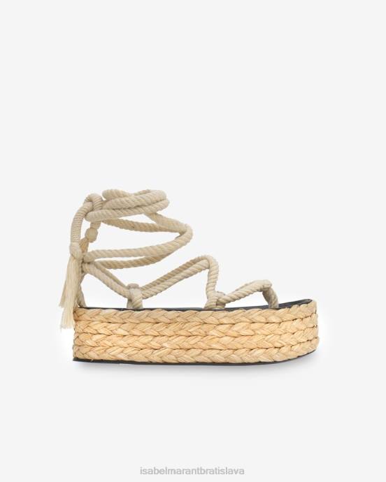 Isabel Marant unisex sandále elif V6XH878 obuv prirodzené