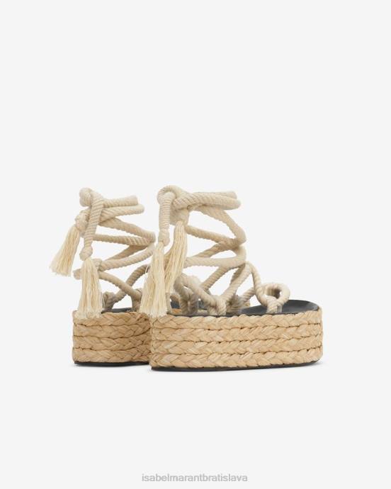 Isabel Marant unisex sandále elif V6XH878 obuv prirodzené