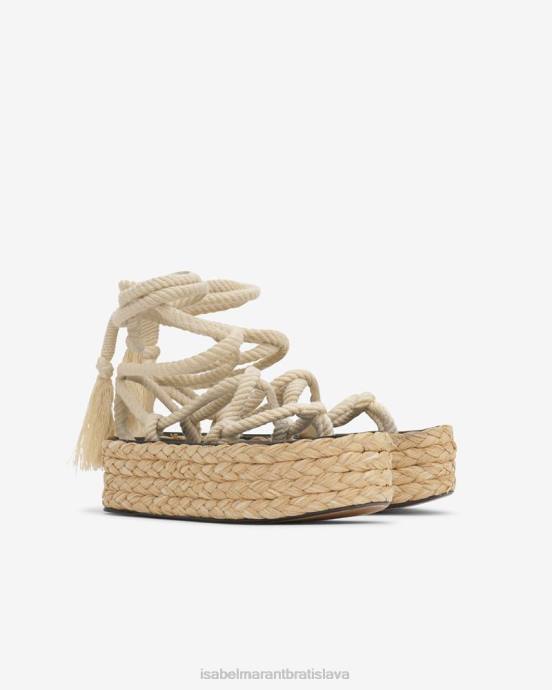 Isabel Marant unisex sandále elif V6XH878 obuv prirodzené