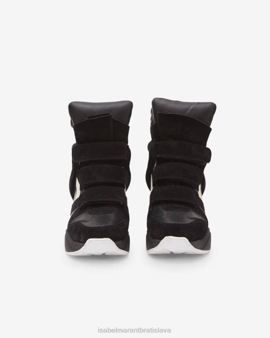 Isabel Marant unisex balskee kožené tenisky V6XH824 obuv čierna