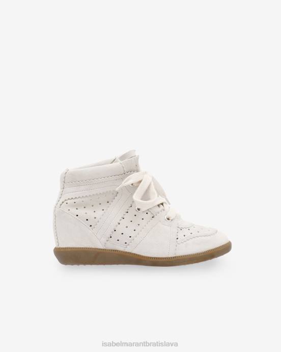 Isabel Marant unisex bobby semišové tenisky V6XH827 obuv krieda