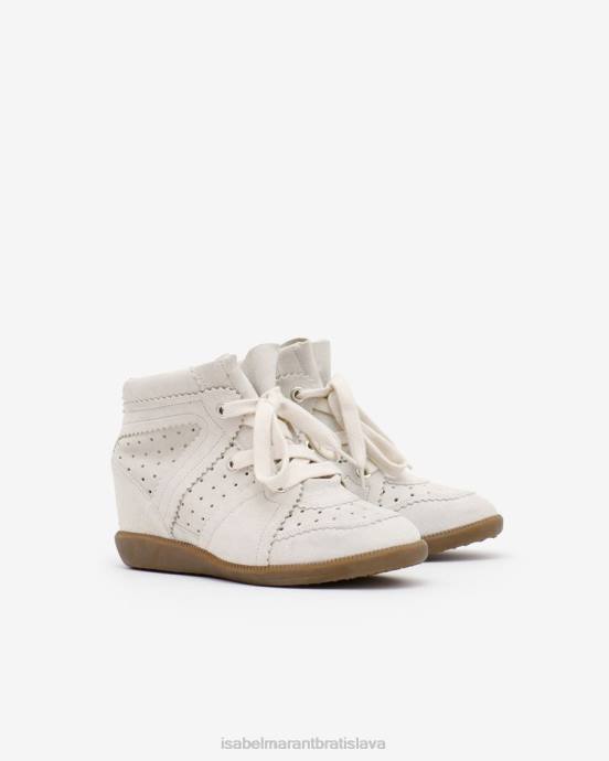 Isabel Marant unisex bobby semišové tenisky V6XH827 obuv krieda