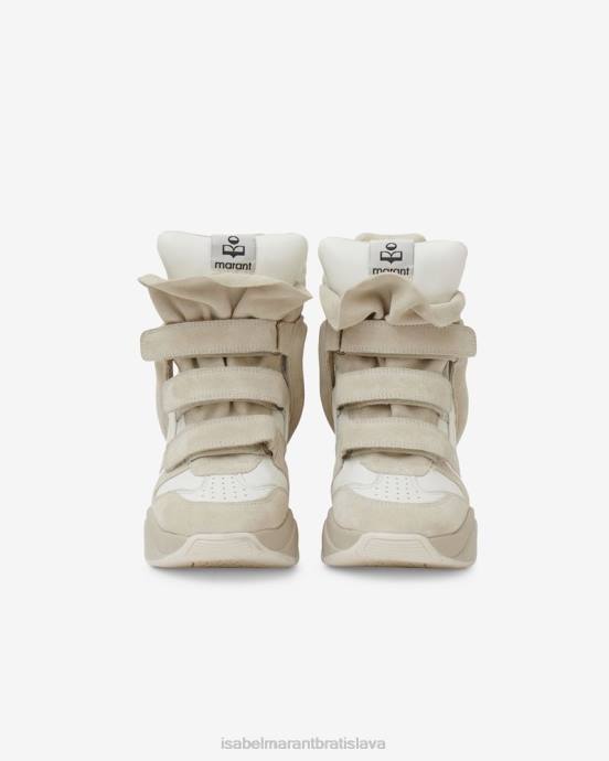 Isabel Marant unisex semišové tenisky balskee V6XH5 obuv biely