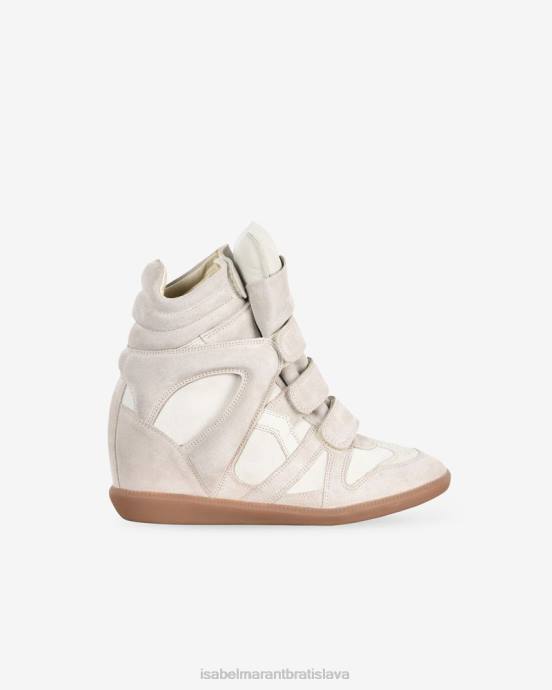 Isabel Marant unisex semišové tenisky bekett V6XH12 obuv ecru