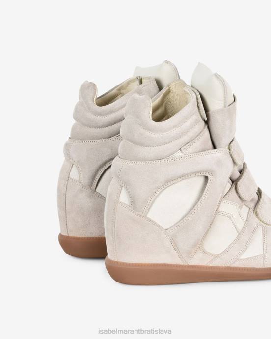 Isabel Marant unisex semišové tenisky bekett V6XH12 obuv ecru