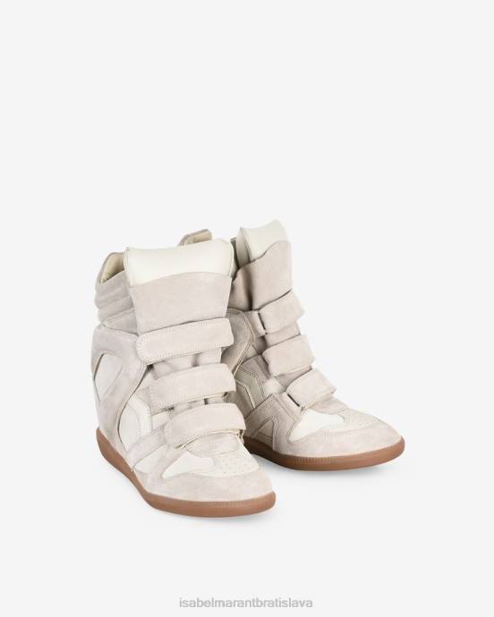 Isabel Marant unisex semišové tenisky bekett V6XH12 obuv ecru