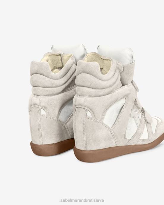 Isabel Marant unisex semišové tenisky bekett V6XH12 obuv ecru