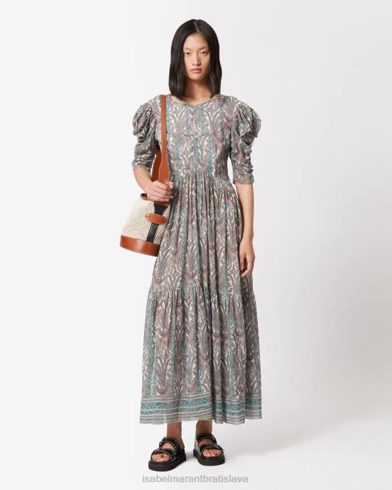 Isabel Marant ženy bavlnené šaty bealisa V6XH118 oblečenie ecru