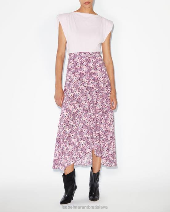 Isabel Marant ženy sakurová sukňa V6XH136 oblečenie fialová