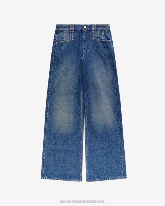 Isabel Marant ženy citrónové džínsové nohavice V6XH299 oblečenie Modrá