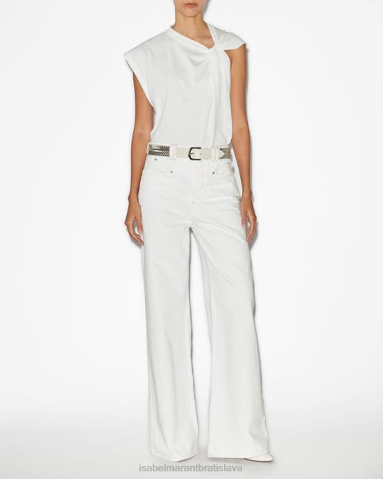 Isabel Marant ženy džínsy V6XH307 oblečenie biely