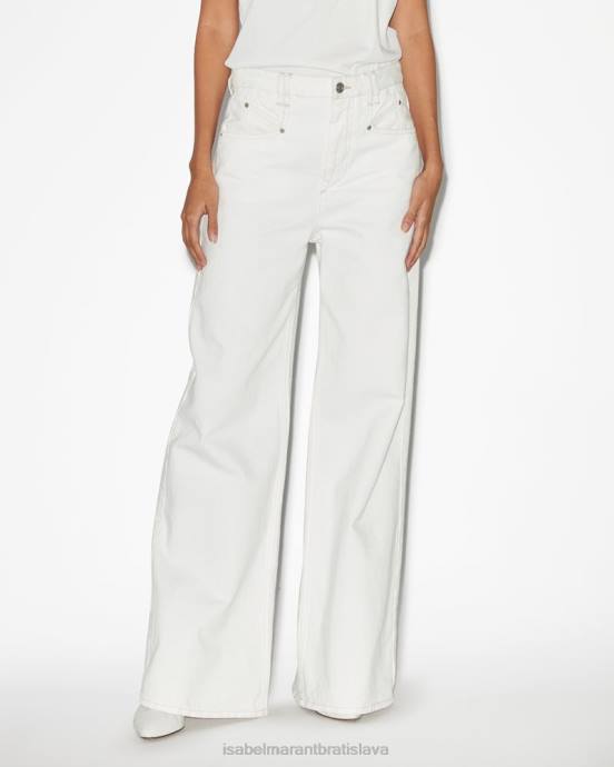 Isabel Marant ženy džínsy V6XH307 oblečenie biely