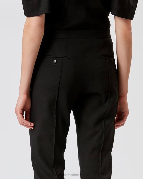 Isabel Marant ženy sioliran nohavice V6XH303 oblečenie čierna
